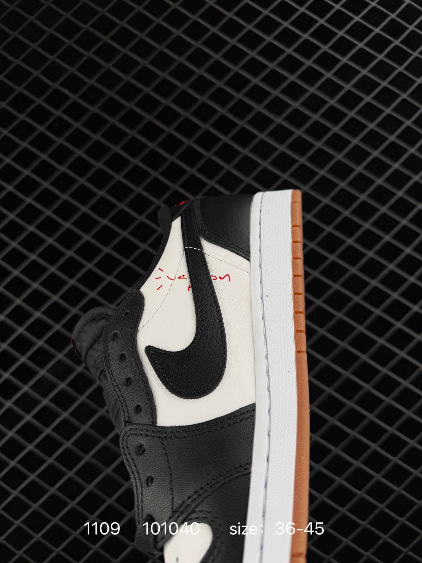 Nike Air Jordan 1 Low OG SP”Black/Red“AJ1